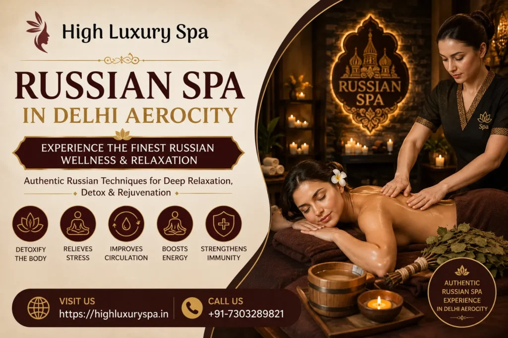 Russian Spa in Delhi Aerocity