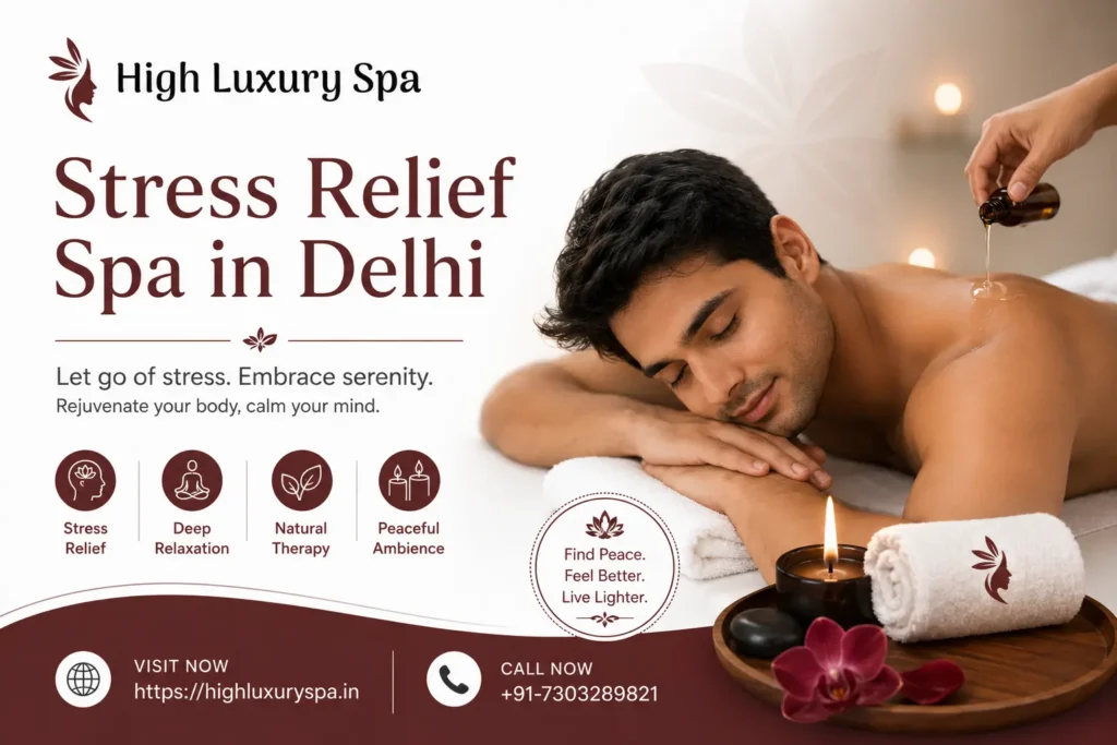 Stress Relief Spa in Delhi