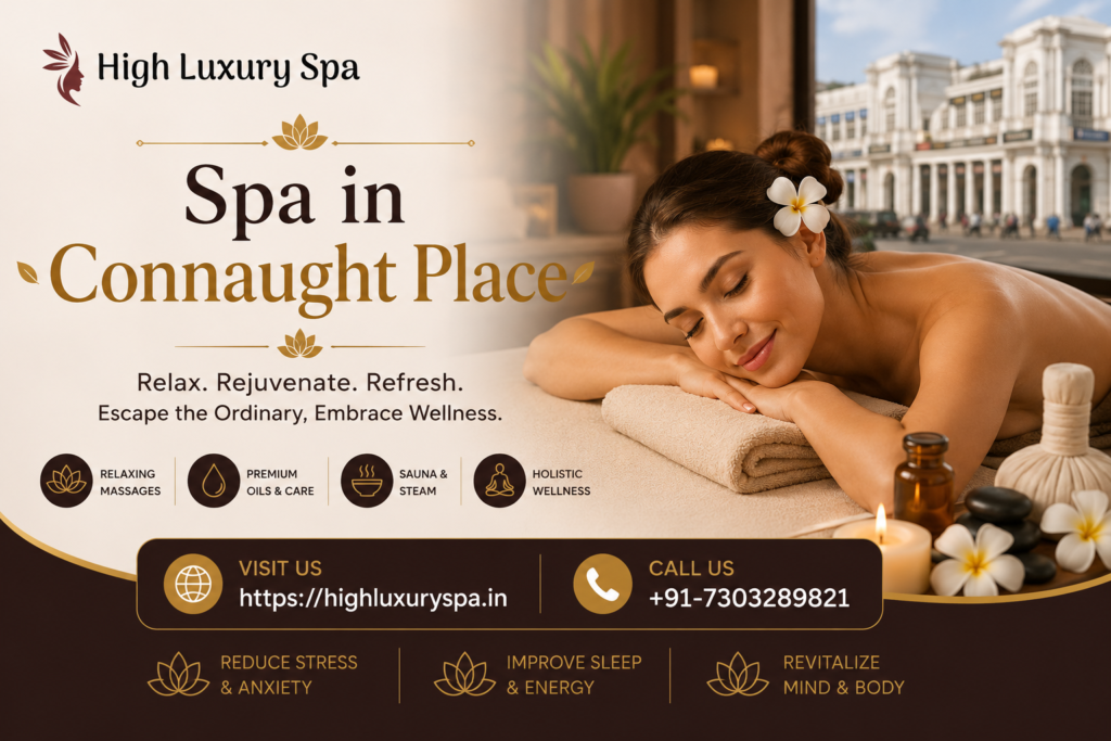 spa in connaught place