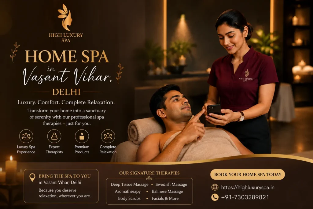Home Spa in Vasant Vihar Delhi