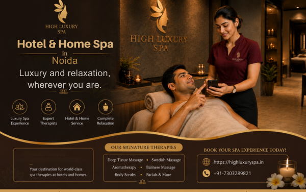 Hotel & Home Spa in Noida