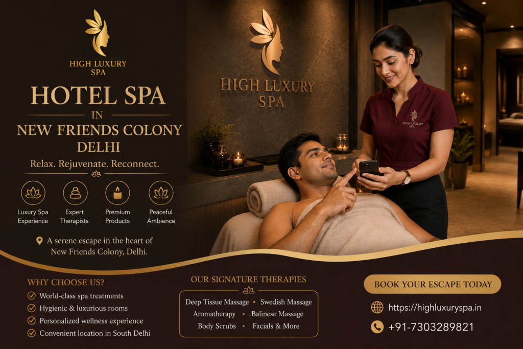 Hotel Spa in New Friends Colony Delhi
