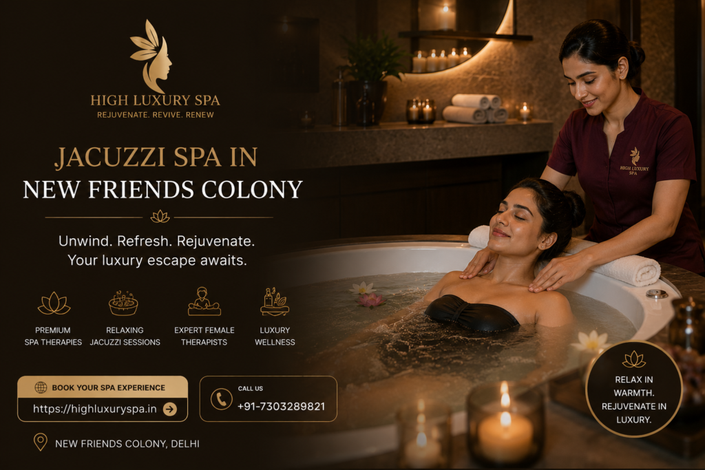 Jacuzzi Spa in New Friends Colony