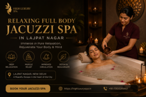 Relaxing Full Body Jacuzzi Spa in Lajpat Nagar