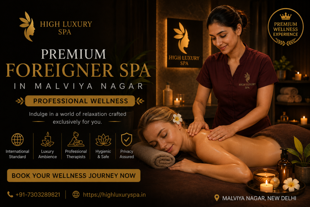 Foreigner Spa in Malviya Nagar