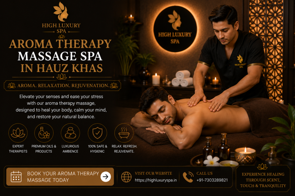 Aroma Therapy Massage Spa in Hauz Khas