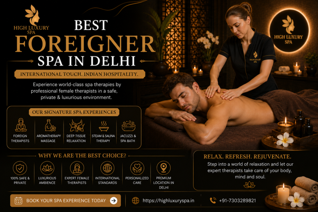 Best Foreigner Spa in Delhi