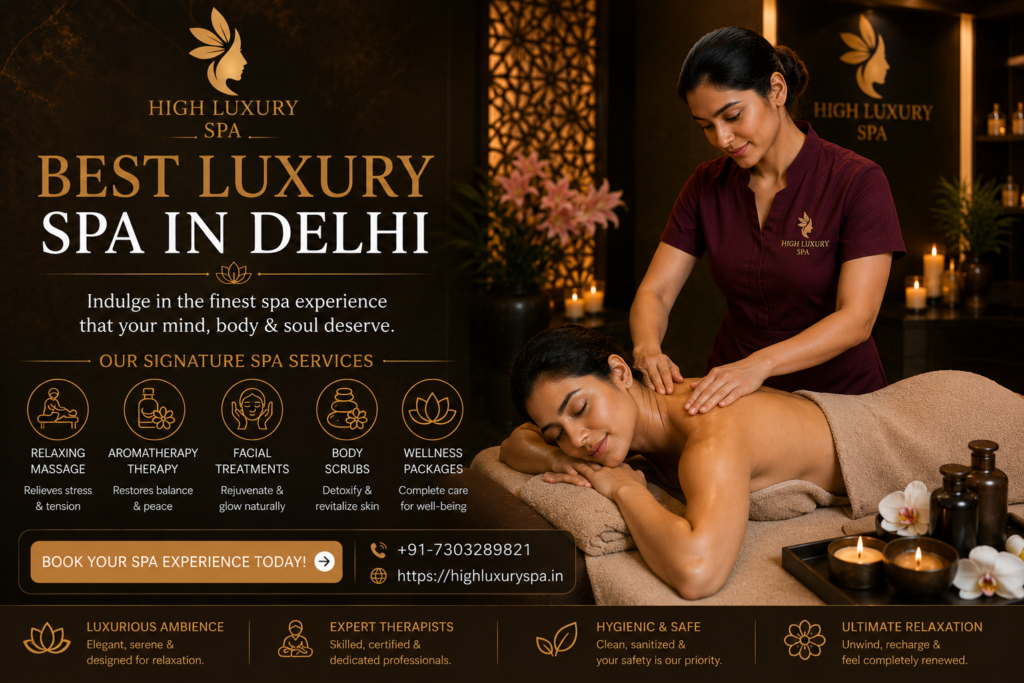 Best Luxury Spa in Delhi