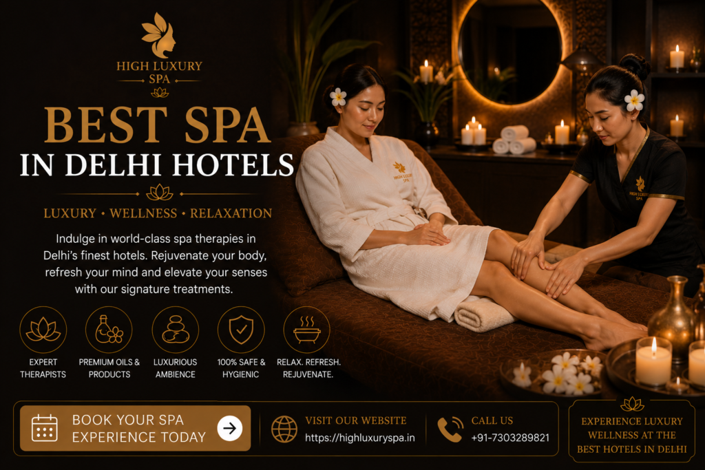Best Spa in Delhi Hotels