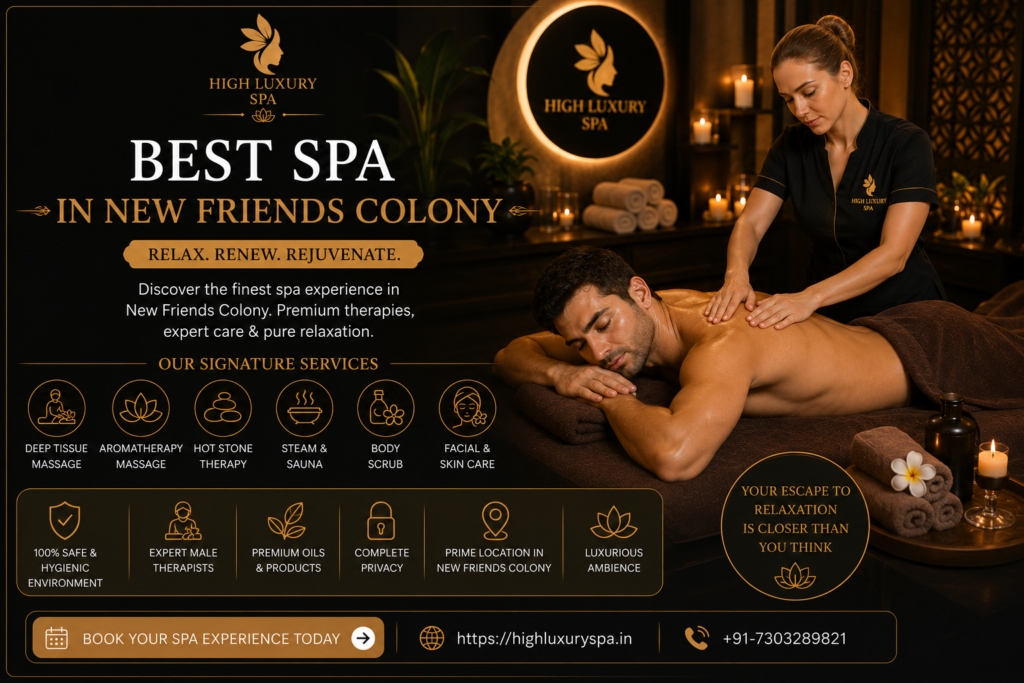 Best Spa in New Friends Colony