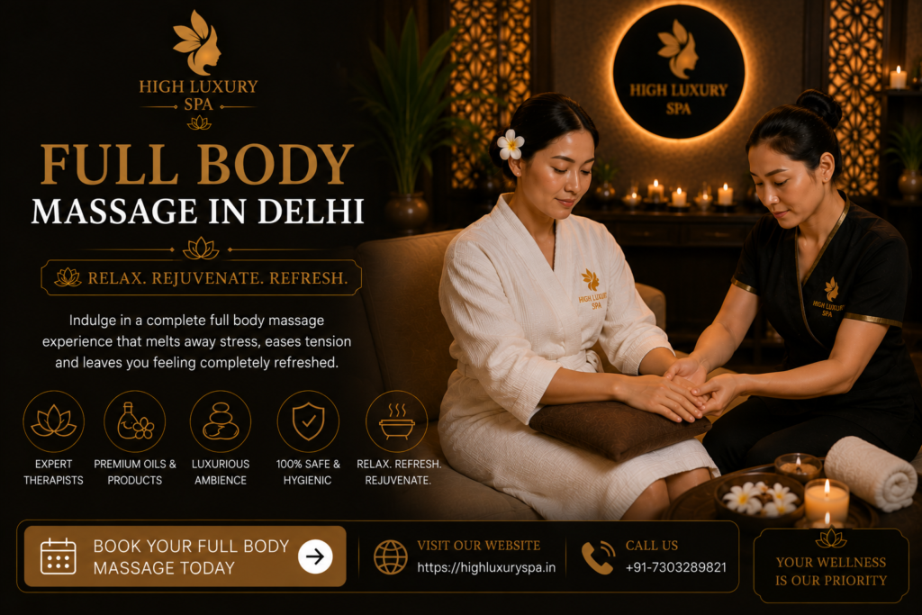 Full Body Massage in Delhi