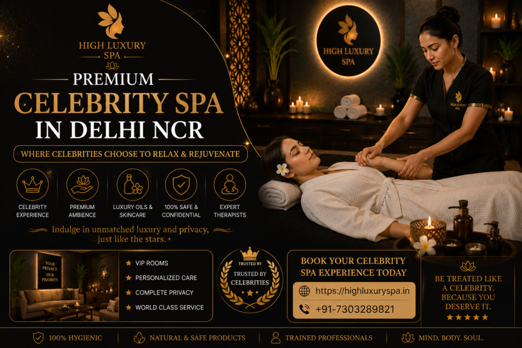 Premium Celebrity Spa in Delhi NCR