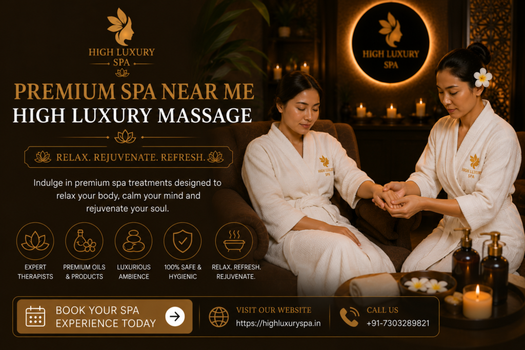 Premium Spa Near Me High Luxury Massage