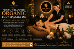Premium Therapy with Organic Body Massage Oil