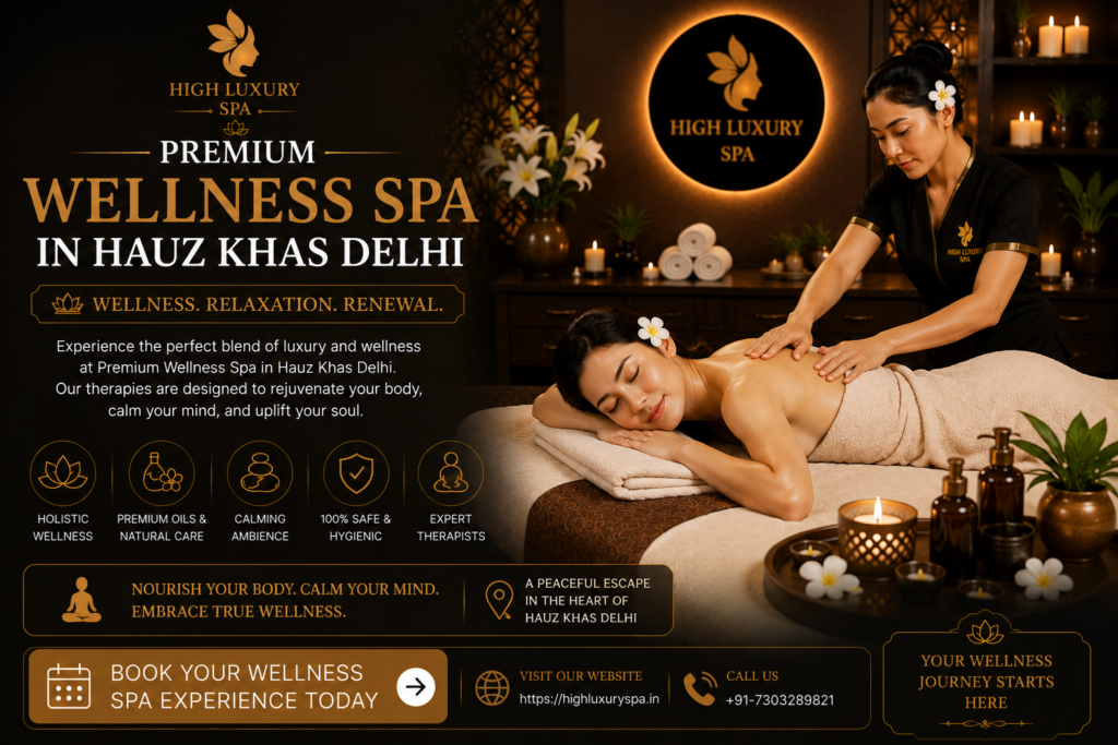 Premium Wellness Spa in Hauz Khas Delhi