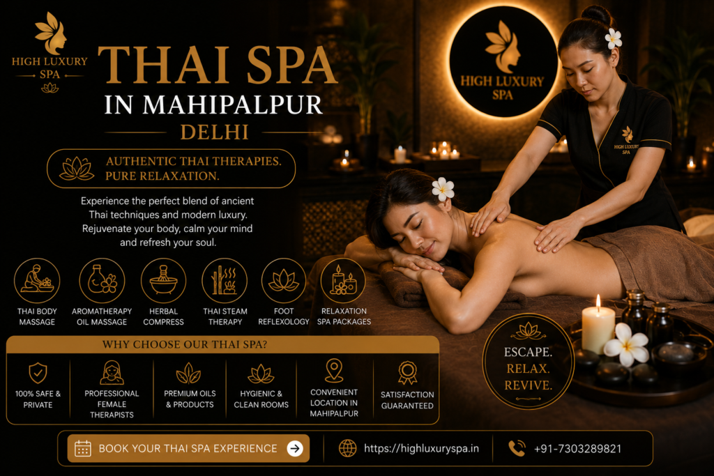 Thai Spa in Mahipalpur Delhi