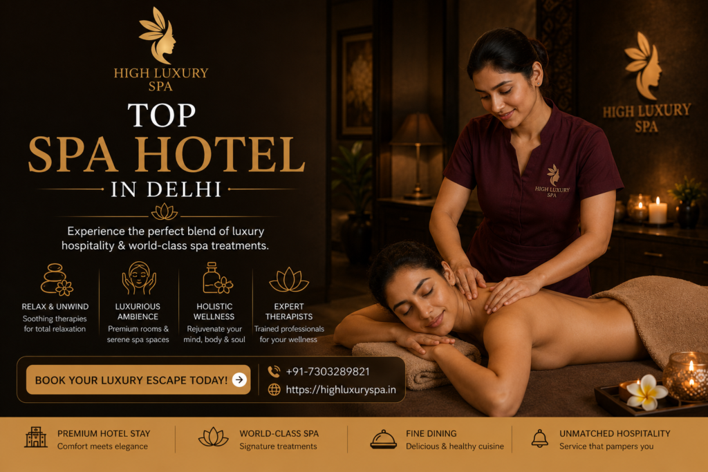 Top Spa Hotel in Delhi